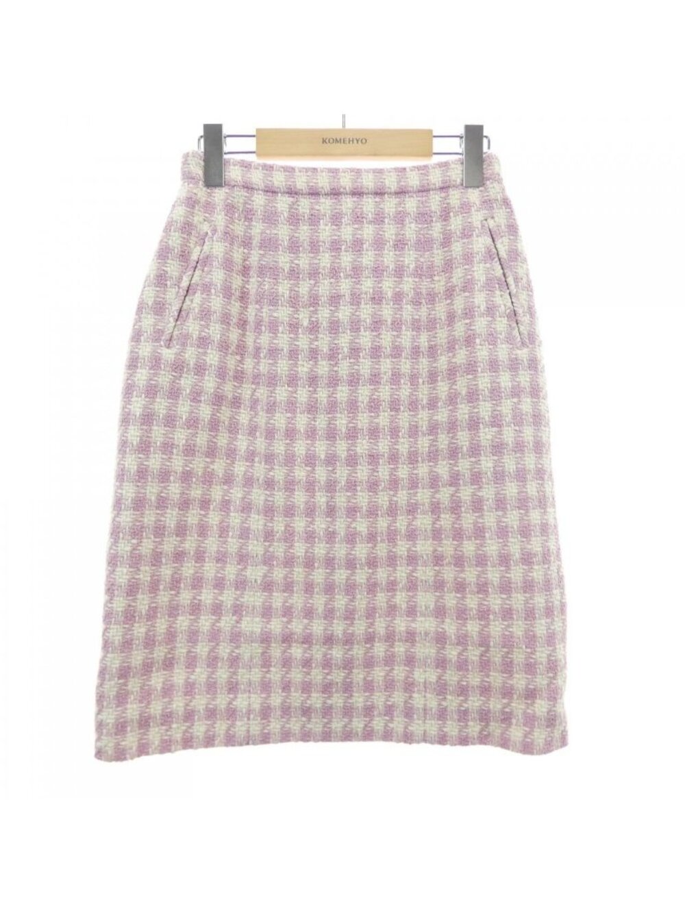 Chanel 23S Skirt White